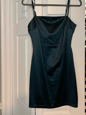 Nordstrom Satin Slip Dress with Spaghetti Straps